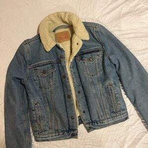 Levi’s Denim Sherpa Jacket